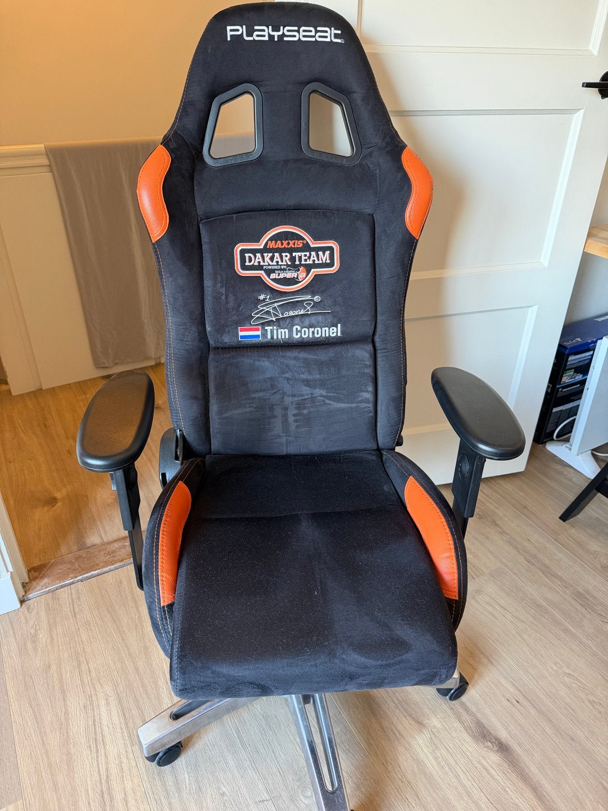 PlaySeat Game Stoel - Tim Coronel Dakar Team Editie, Spelcomputers en Games, Ophalen, Overige merken, Gebruikt
