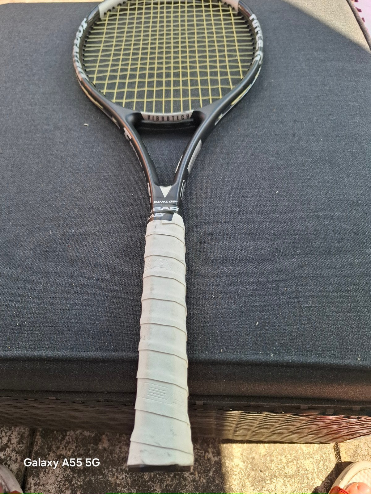 Dunlop Force Ti Tennisracket - Gebruikt L3, Sport en Fitness, Tennis, Gebruikt, Dunlop Sports, Onbekend, Ophalen of Verzenden
