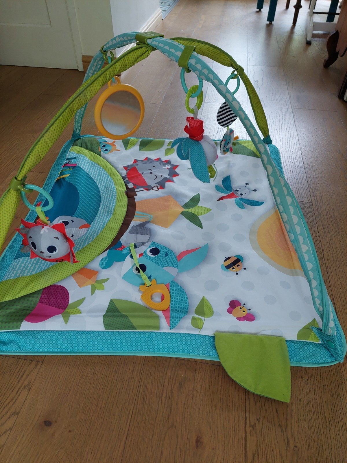 Speelmat babygym Tinylove bosdieren, Ophalen, Zo goed als nieuw