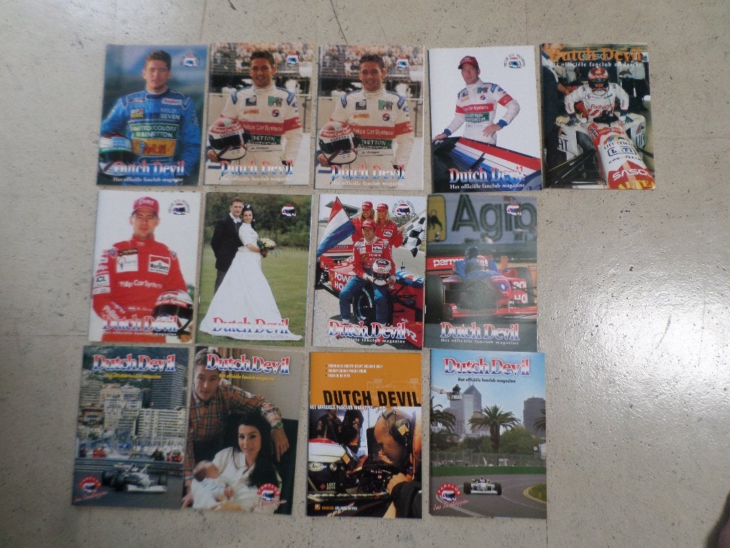 Dutch Devil Fanclub  Jos Verstappen, Ophalen of Verzenden, Zo goed als nieuw, Formule 1