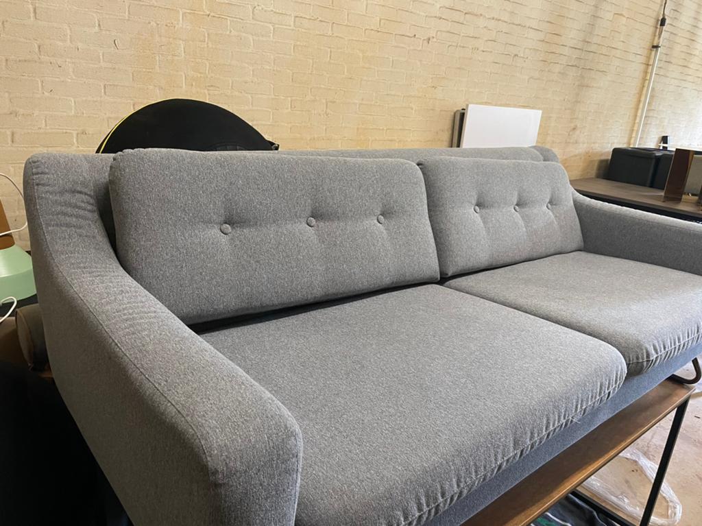Bank, Ophalen, Tweepersoons, 75 tot 100 cm, Zo goed als nieuw