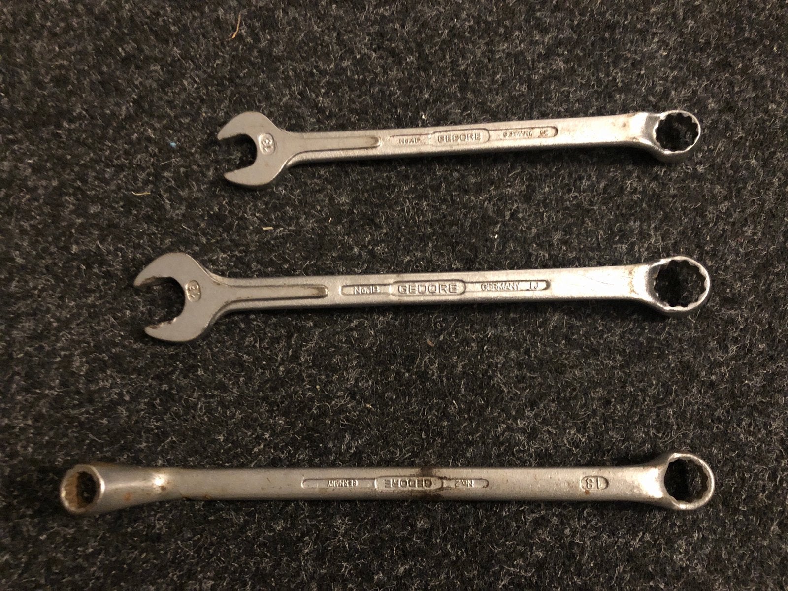 Gedore sleutels, Auto diversen, Autogereedschap, Ophalen of Verzenden, Gebruikt