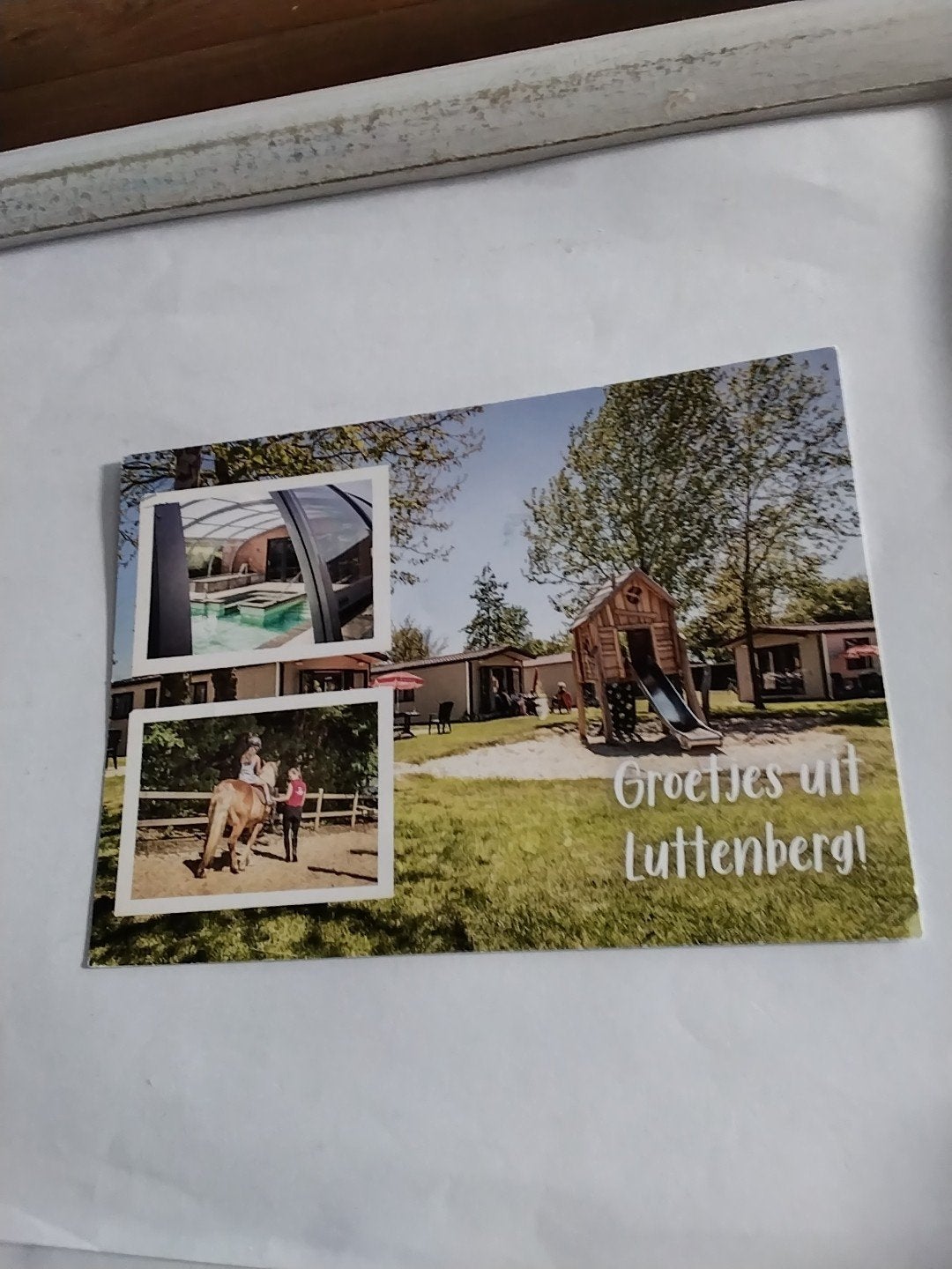 Ansichtkaart Groetjes uit Luttenberg (Gelopen), Verzamelen, Ophalen of Verzenden, 1980 tot heden, Gelopen, Overijssel