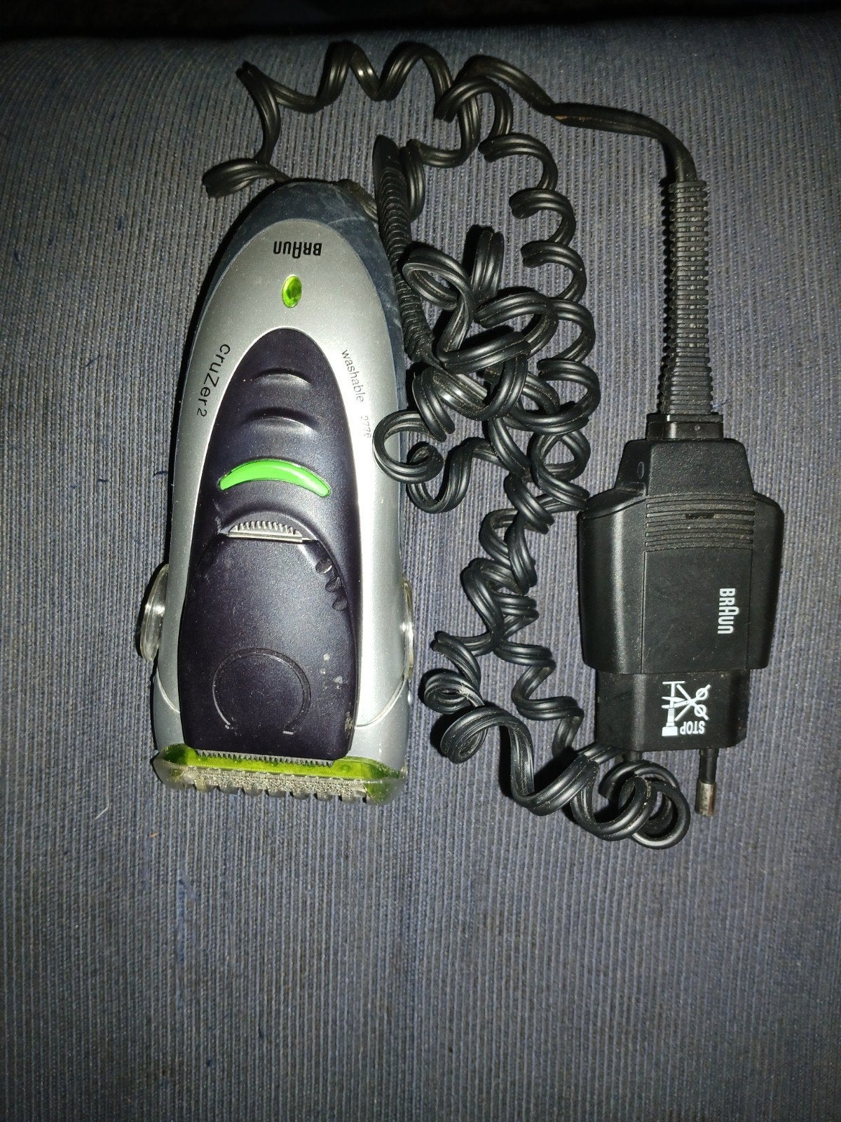 Braun CruZer 2 scheerapparaat met oplader, Ophalen, Gebruikt