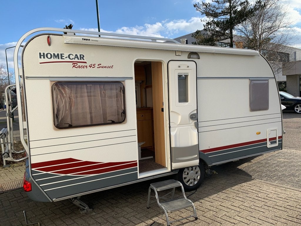 Caravan Homecar Racer 45 Sunset, Caravans en Kamperen, Home-car, Omvormbare zithoek, Rondzit, 750 - 1000 kg