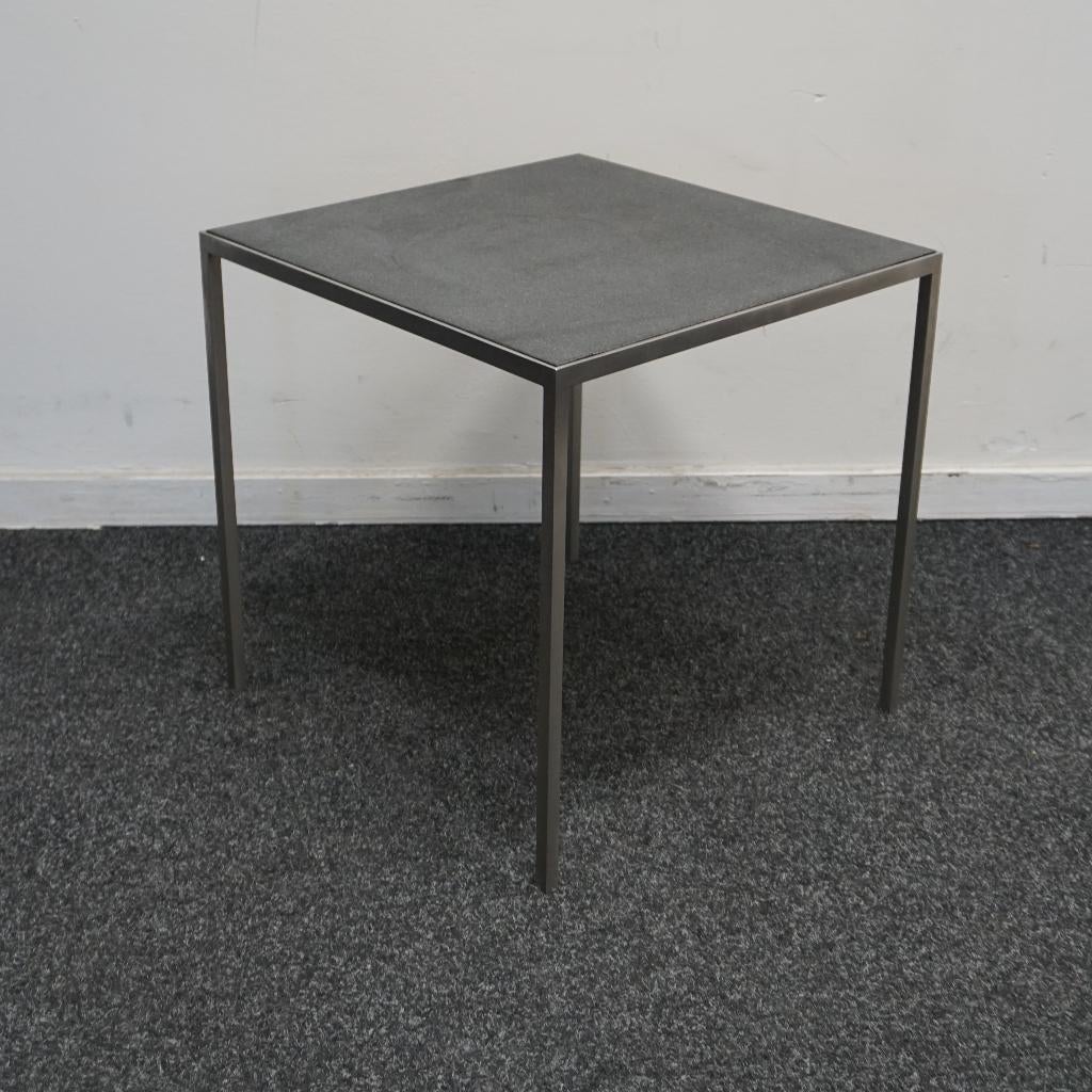 Metaform KR bijzettafel | Designtafel | RVS | Keramiek Blad, Minder dan 50 cm, Gebruikt, -, Vierkant
