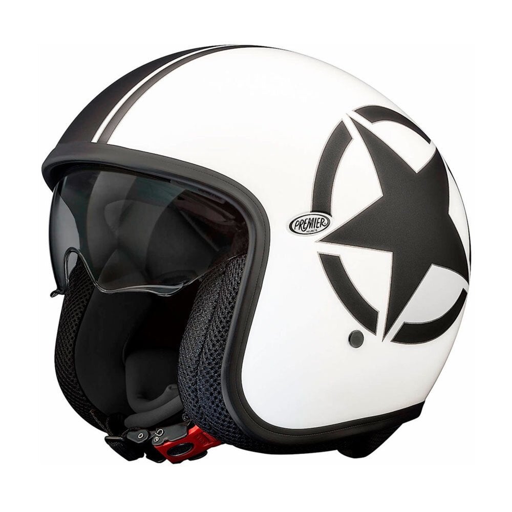 Premier Vintage Evo Star 8 BM motorhelm SALE, XS, Dames, Jethelm, Ophalen of Verzenden