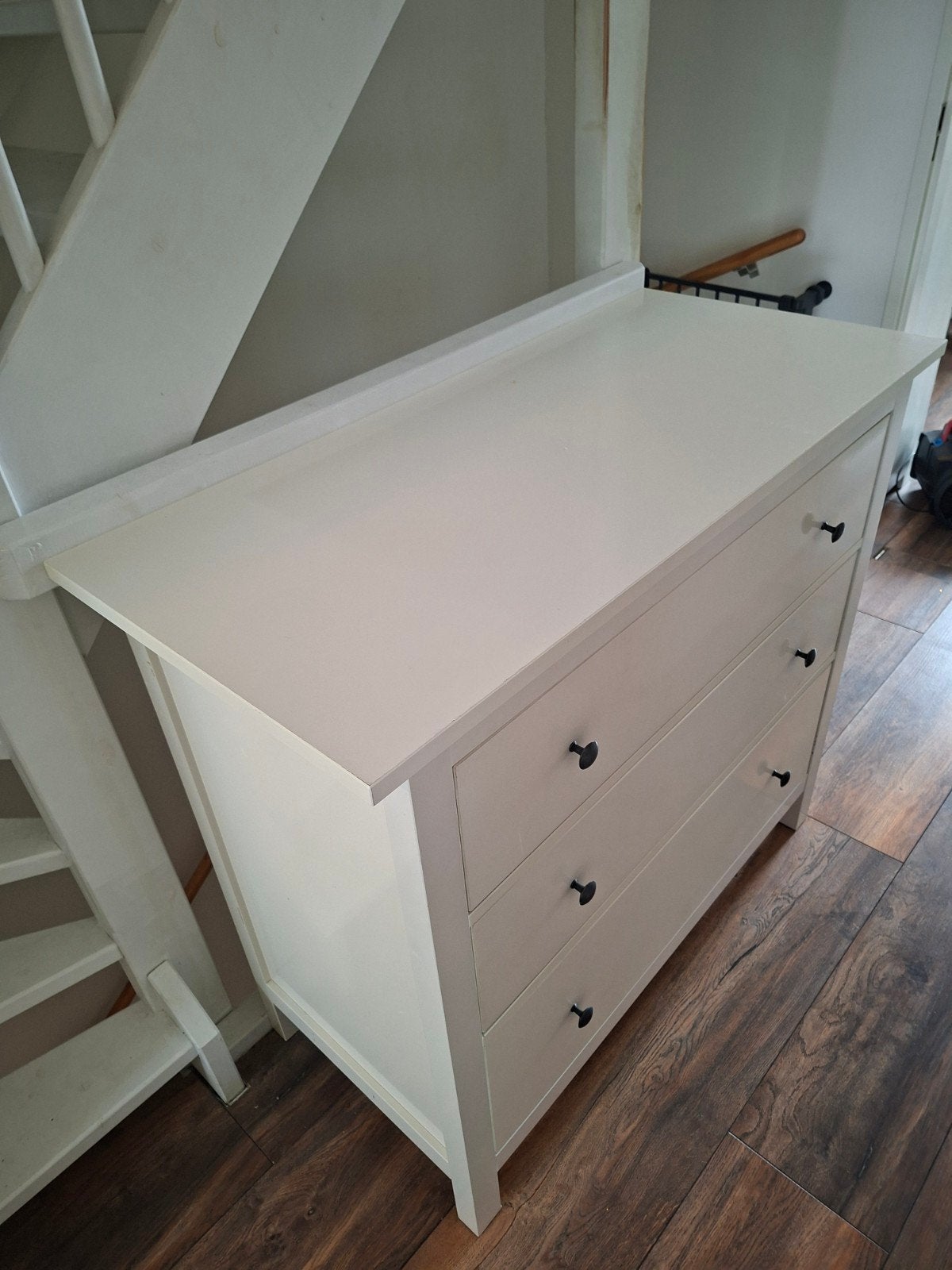 Ikea Hemnes ladekast wit 3 lades, Ophalen, Gebruikt, 3 of 4 laden, Minder dan 100 cm