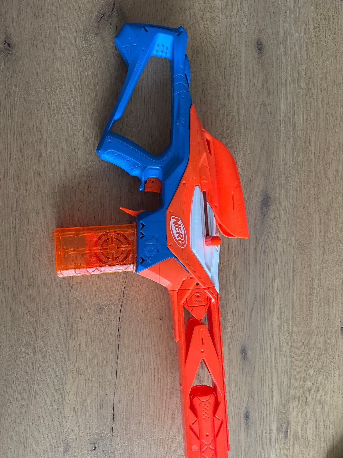 Nerf sniper met magazijn en 28 pijltjes - Zo goed als nieuw, Ophalen of Verzenden, Zo goed als nieuw, Jongen of Meisje