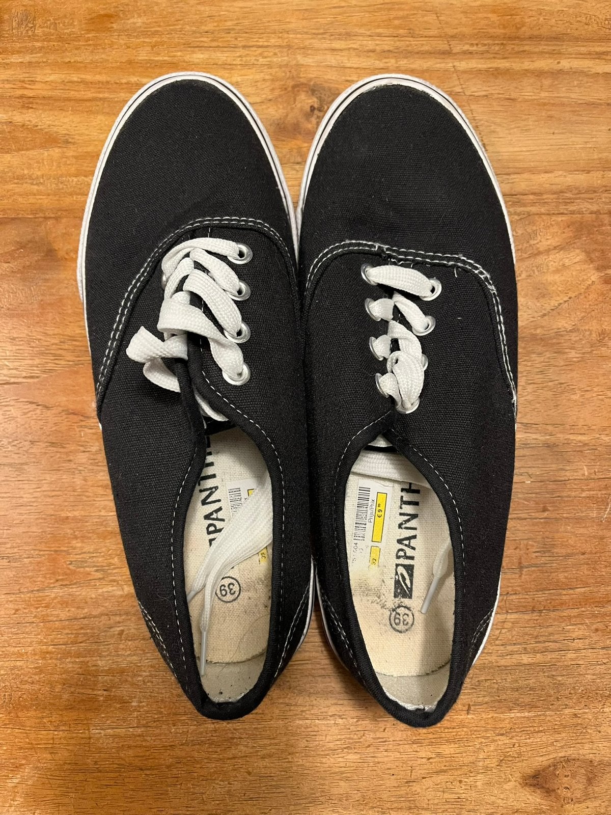 Sneakers zwart maat 39, Zwart, Nieuw, Ophalen of Verzenden, Sneakers of Gympen