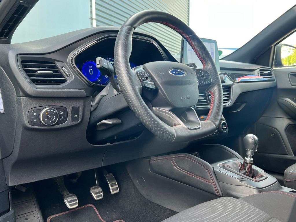 Ford FOCUS Wagon BWJ 2021 | 1.5TDCI 120PK ST Line X Business, Stof, Gebruikt, 4 cilinders, Blauw