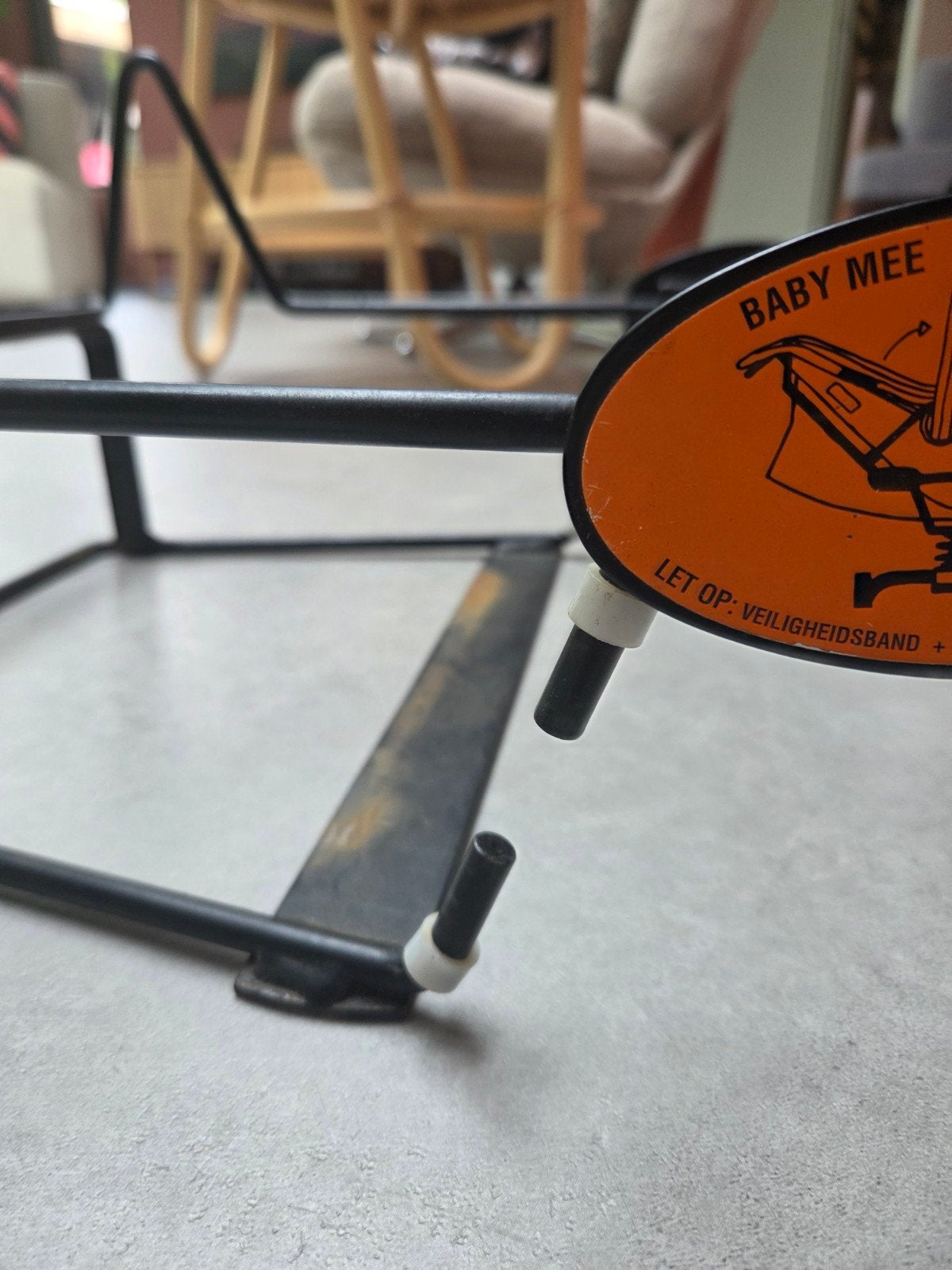 Beugel drager maxi cosi bakfiets 'Steco', Ophalen of Verzenden, Gebruikt