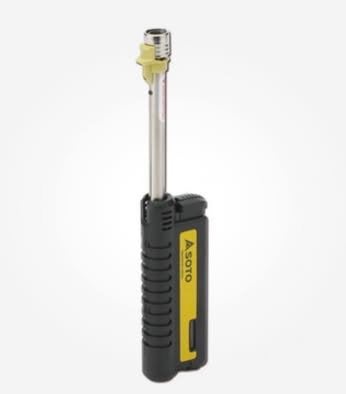 SOTO Slide Gas Torch with Cap – Refillable Camping Burner, Ophalen of Verzenden, Zo goed als nieuw