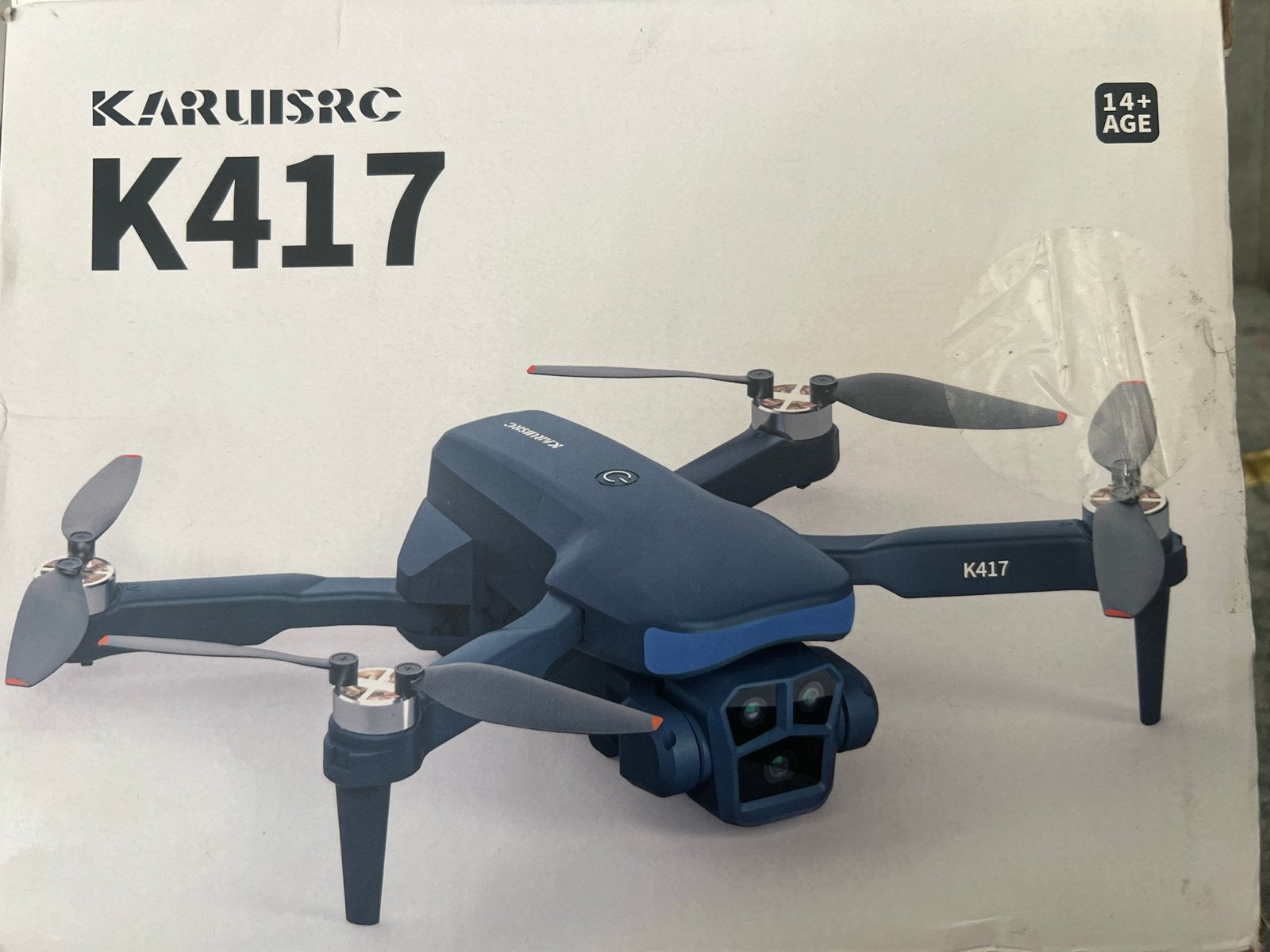 KARIUSRC K417 Drone - Nieuwe Quadcopter met camera, Cameradrone, Overige merken, Nieuw, Ophalen of Verzenden