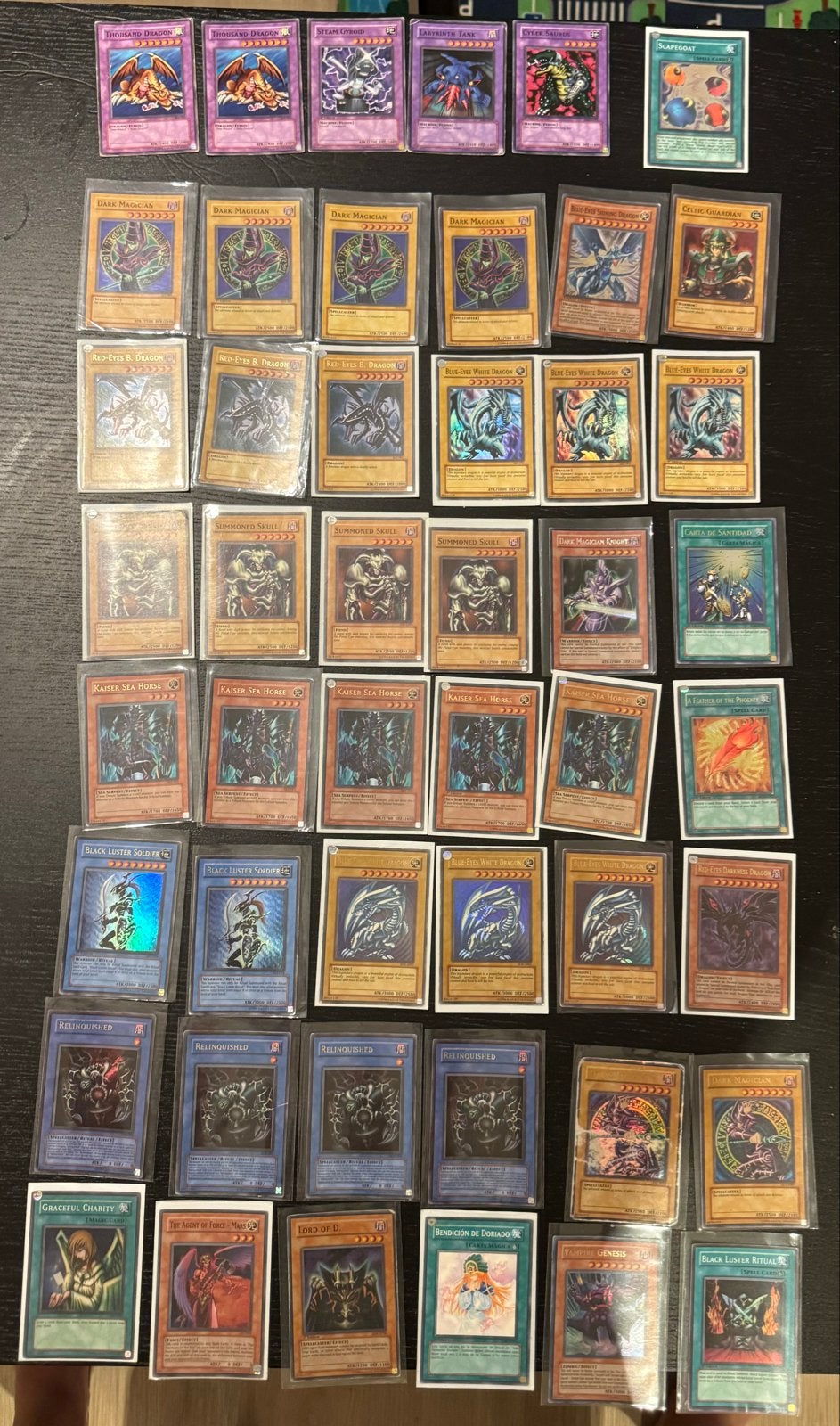 Grote speciale collectie Yu-Gi-Oh! kaarten uit 1996, Ophalen, Gebruikt, Meerdere kaarten