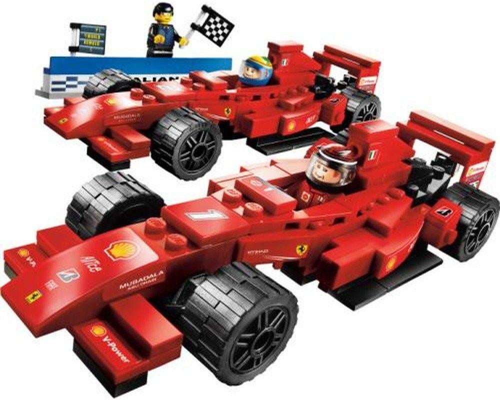Lego Racers Set 8168 - Ferrari Victory Formule 1, Ophalen of Verzenden, Gebruikt, Complete set, Lego