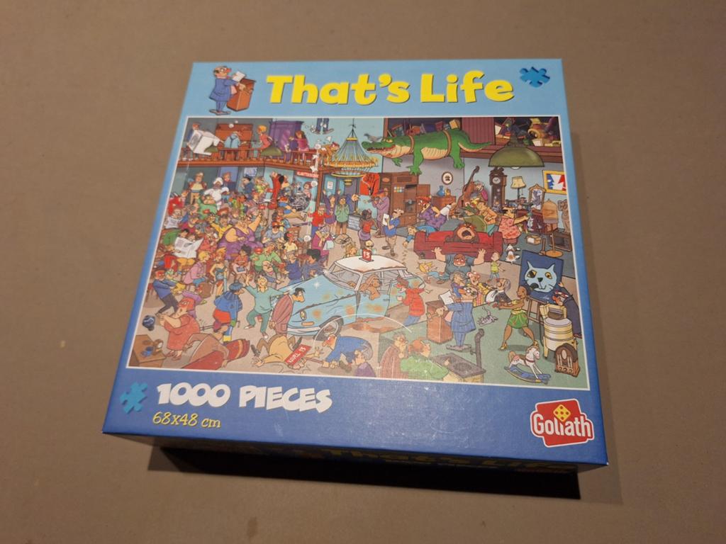 That's Life legpuzzel 1000 stukjes, Ophalen of Verzenden, 500 t/m 1500 stukjes, Gebruikt, Legpuzzel