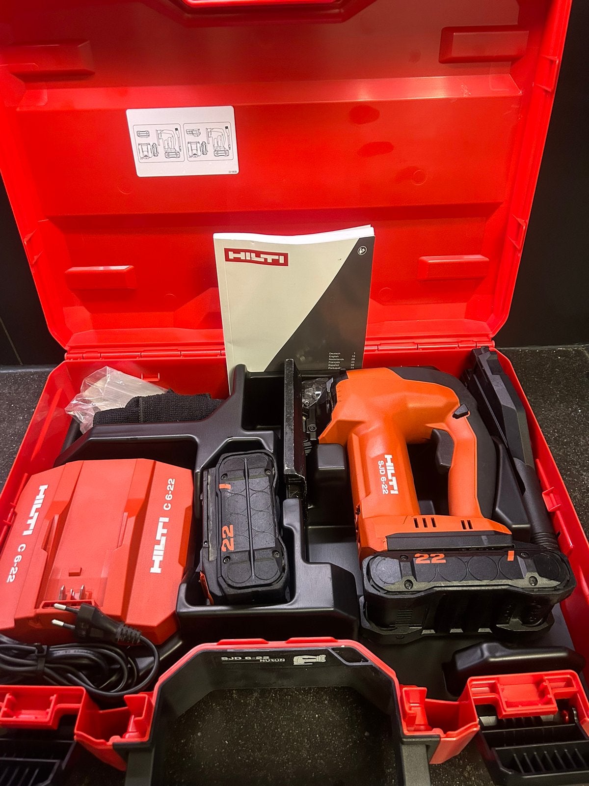 Hilti Nuron SJD 6-22 Decoupeerzaag, Decoupeerzaag, Ophalen of Verzenden, Zo goed als nieuw, 30 tot 70 mm