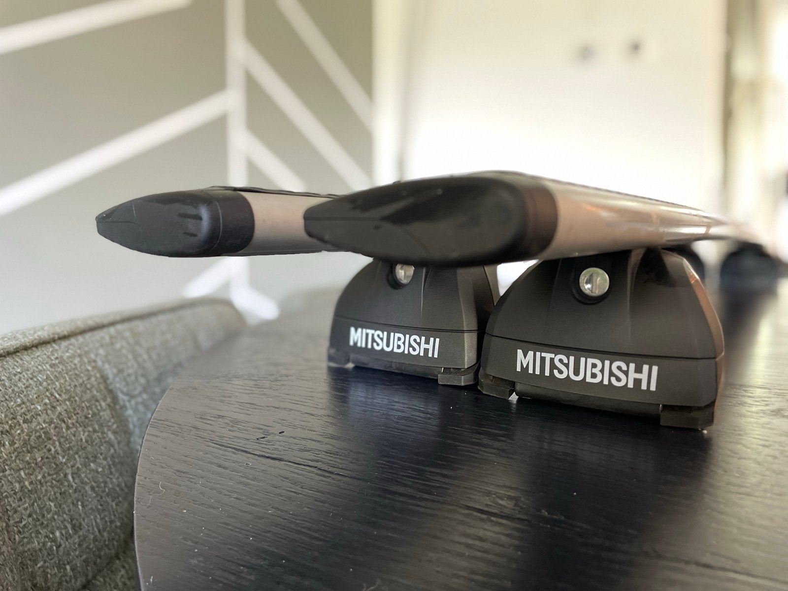 Originele Mitsubishi Dakdragers -Outlander, Auto diversen, Dakdragers, Ophalen, Zo goed als nieuw