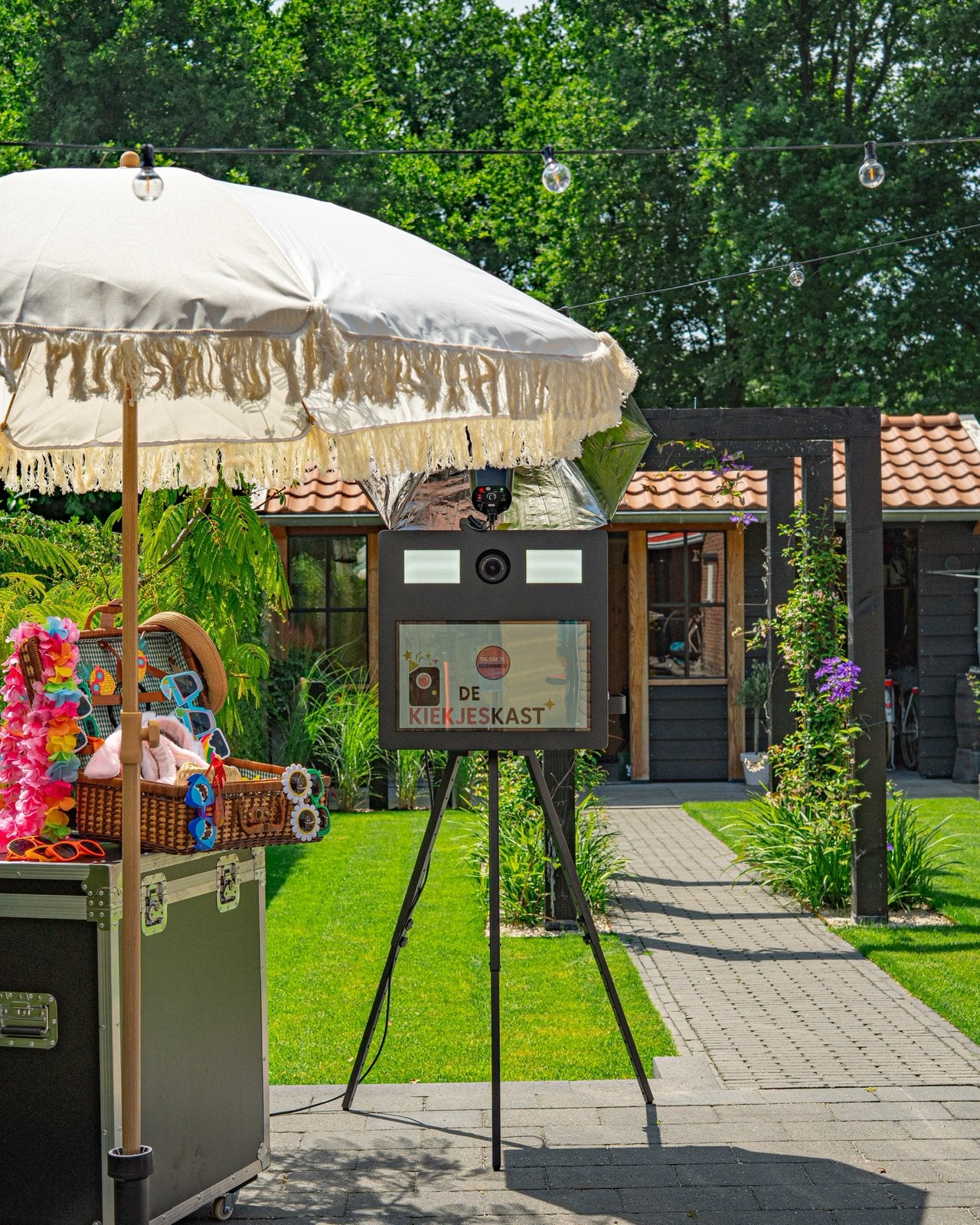 Photobooth te huur! Een leuke herinnering op jouw feest!, Ophalen