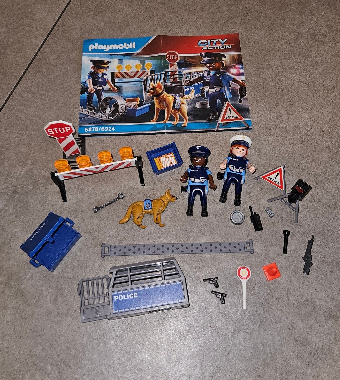 Playmobil City Action Politie 6878/692, Ophalen, Gebruikt, Complete set, City action