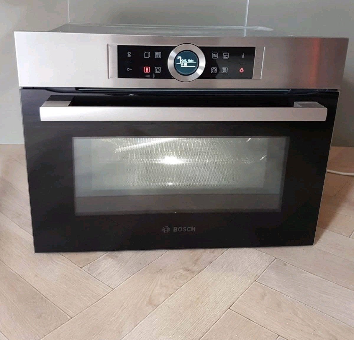 BOSCH inbouw oven 45cm hoog ( ook als set te koop), Ophalen, 45 tot 50 cm, Hete lucht, 60 cm of meer