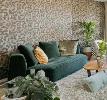 BONALDO design 2,5 persoonsbank donkergroe velvet eyecatcher, Huis en Inrichting, 100 tot 125 cm, 150 tot 200 cm, Tweepersoons