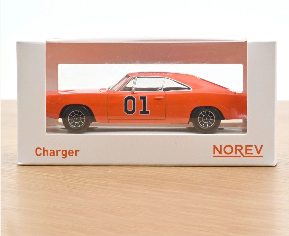 Dodge Charger 1969 General Lee Jet-car 1/43  NOREV 950008, Verzenden, Nieuw, Auto, Norev