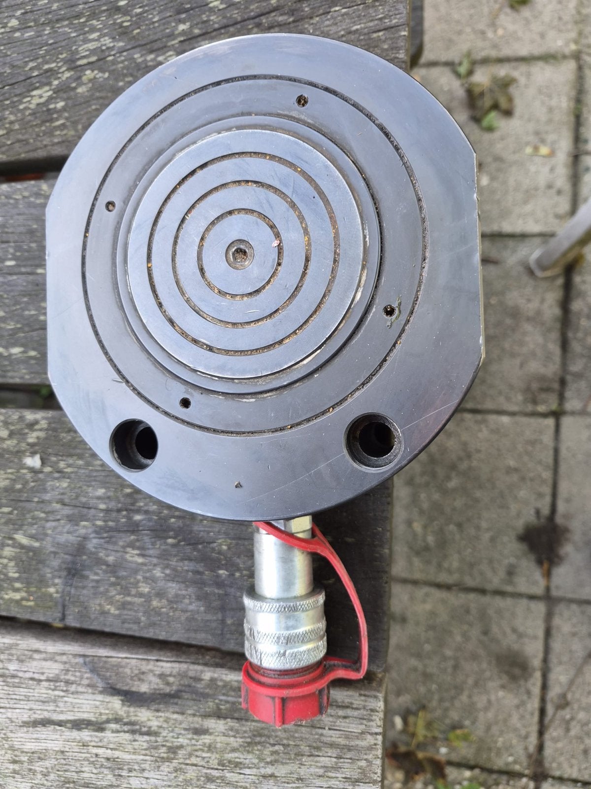 FPT CRM75/10-XP Hydraulische Cilinder 791,7kN, Doe-het-zelf en Verbouw, Ophalen, Zo goed als nieuw