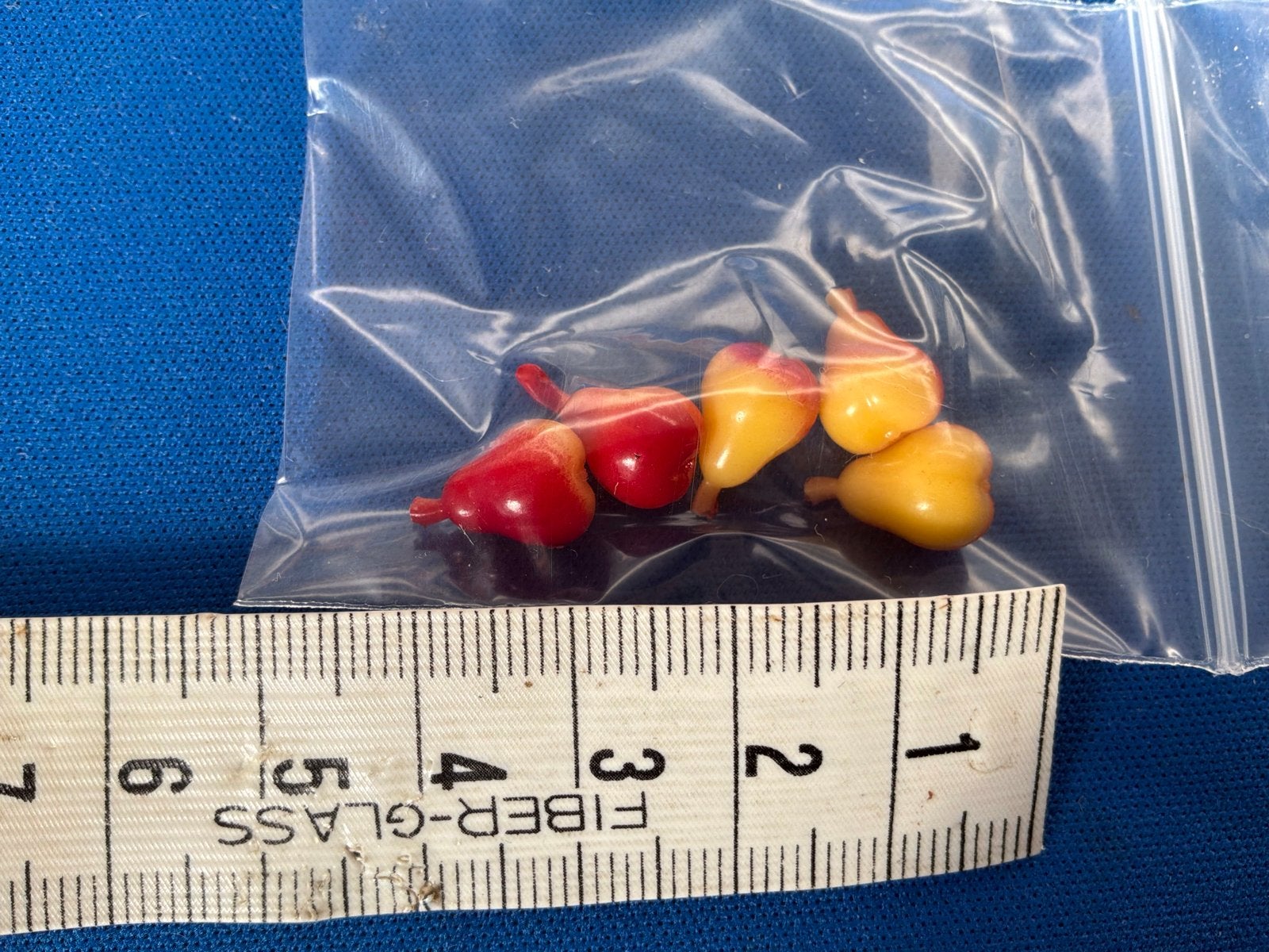 5 Poppenhuis Peren - Miniatuur Fruit voor Poppenhuizen, Ophalen of Verzenden, Nieuw, Toebehoren