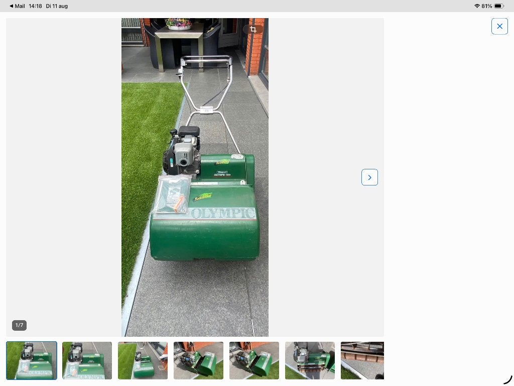 Kooimaaier., Tuin en Terras, Ophalen, Gebruikt, Masport, Opvangbak