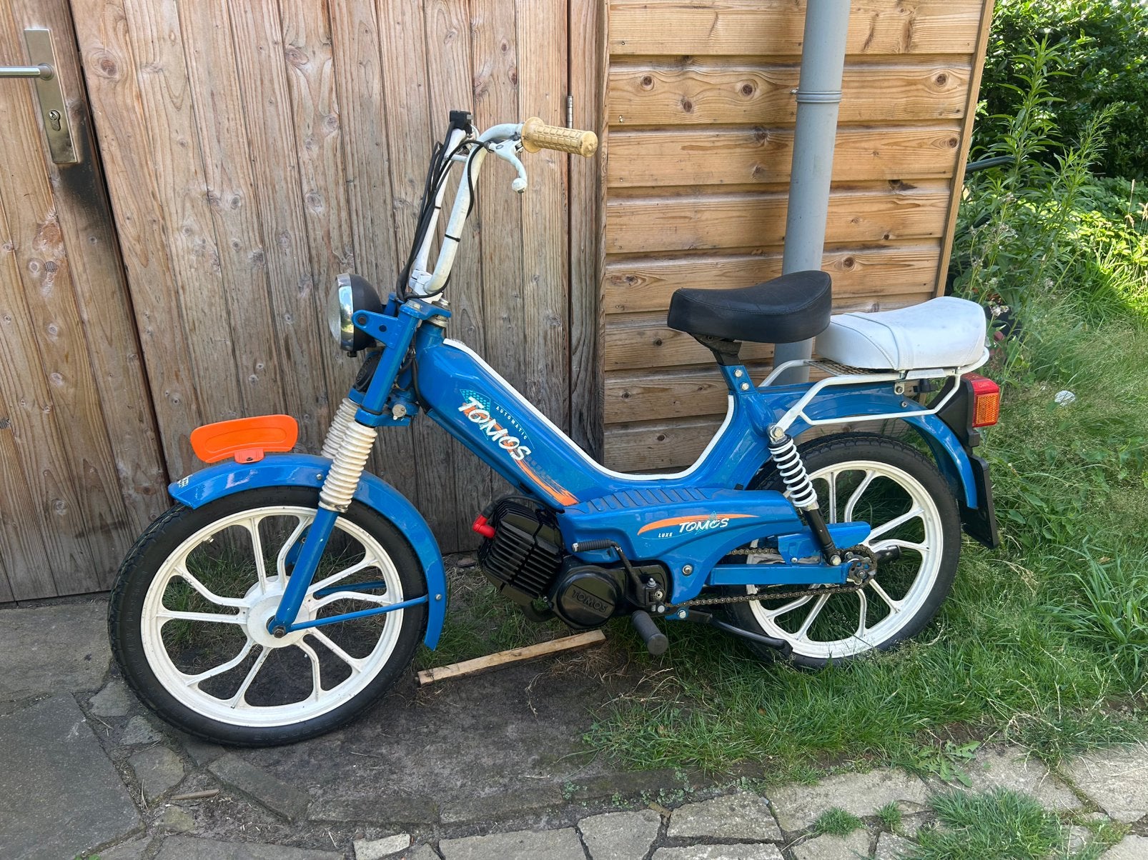 Nette Tomos A35 luxe uit 2001 met 65cc, Ophalen, 65 cc, Zo goed als nieuw, 2 versnellingen