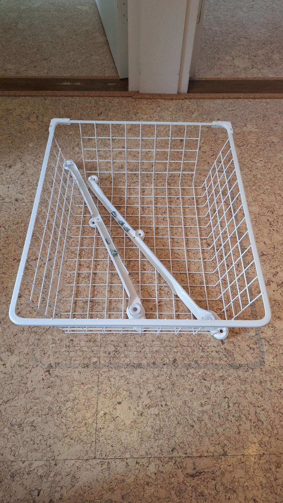 Pax Witte draadmand met uitschuifbare geleiders, Ophalen, Zo goed als nieuw