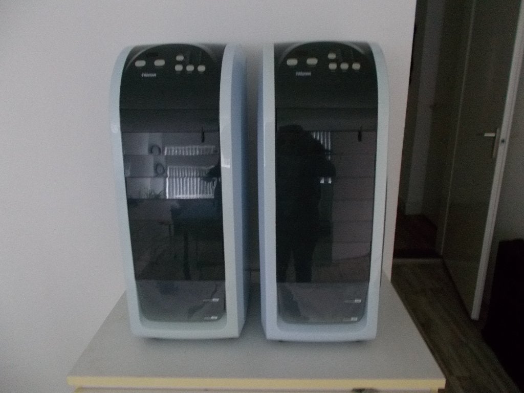 Tristar Mobiele Airco's (2 stuks) - Koelen en Ventileren, Ophalen, Energieklasse A of zuiniger, 3 snelheden of meer, Zo goed als nieuw