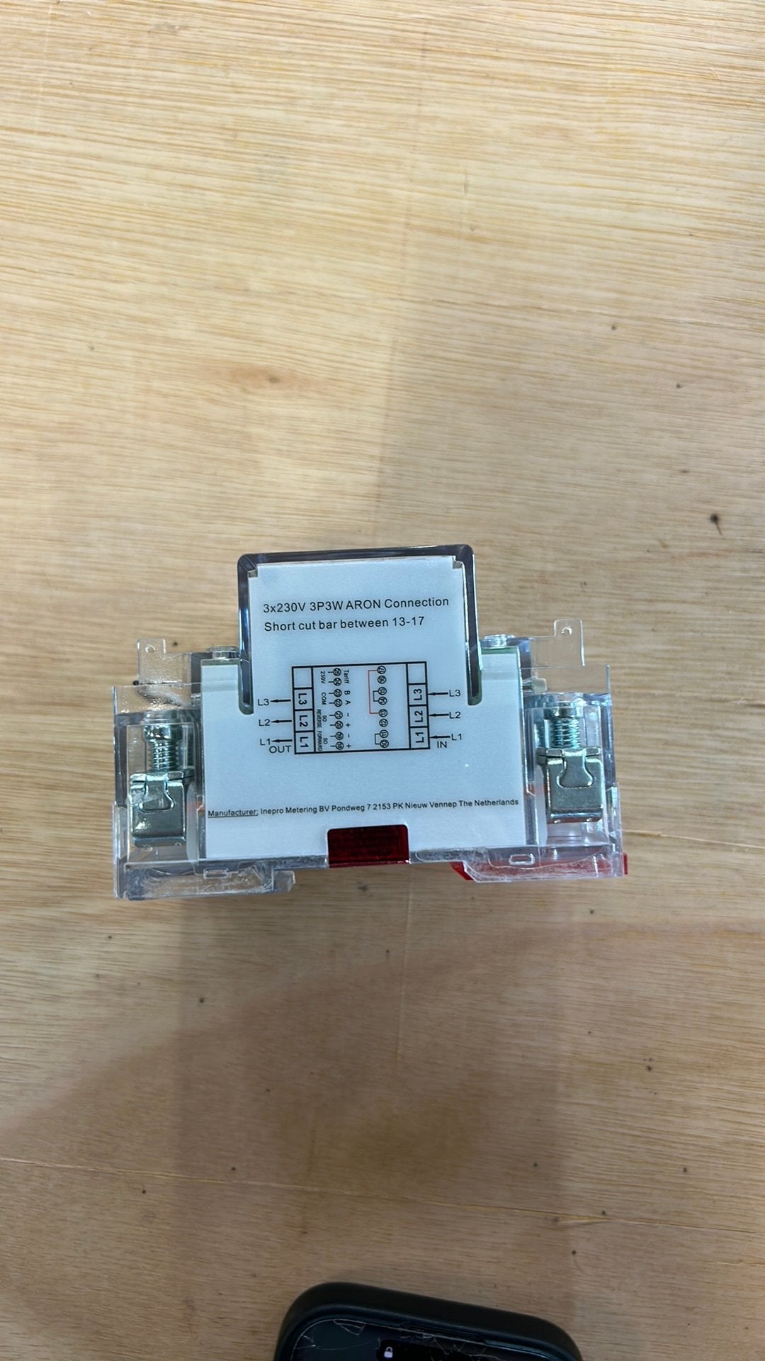 INEPRO PRO380-Mod 3-fase kWh-meter 100A Modbus – getest!, Ophalen of Verzenden, Zo goed als nieuw
