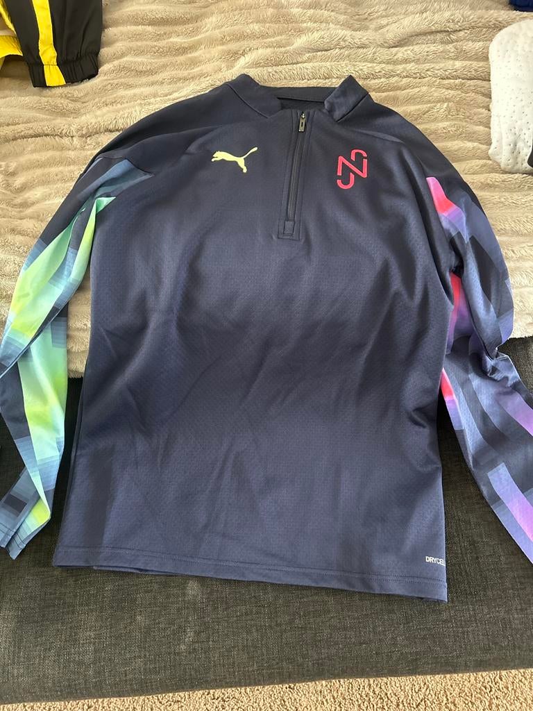 Neymar Voetbal Pak - Puma Trainingsset, Kleding | Heren, Sportkleding, Zwart, Overige maten, Ophalen of Verzenden, Voetbal