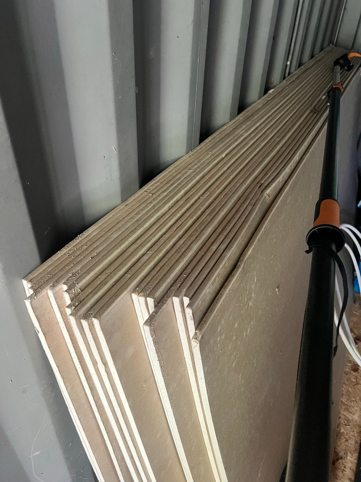 Isolatiemateriaal: Knauf Glaswol & gips platen, Ophalen, Zo goed als nieuw, 15 m² of meer, Vloerisolatie