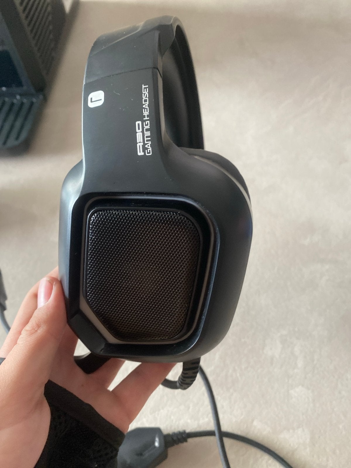 A30 Gaming Headset - Zwart, Bedraad, Overige merken, Ophalen of Verzenden, Microfoon, Zwart