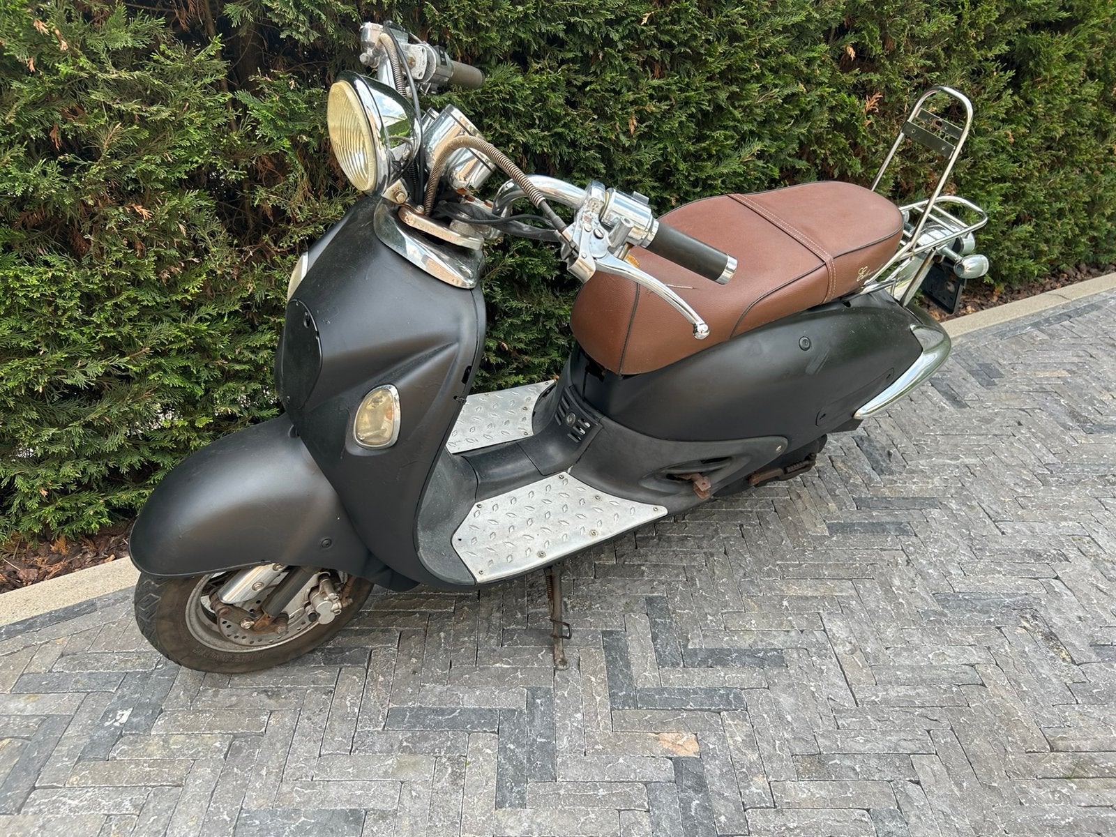 Retro Snor Scooter/bouwjaar 2013/blauw kenteken!!!, Fietsen en Brommers, Snorfietsen en Snorscooters, Gebruikt, ScooterGemak, ScooterGemak