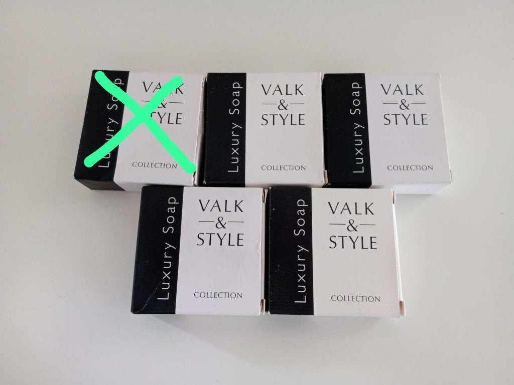 Luxe Hotel Zeepjes van VALK & STYLE, Ophalen of Verzenden, Nieuw, Bad & Douche