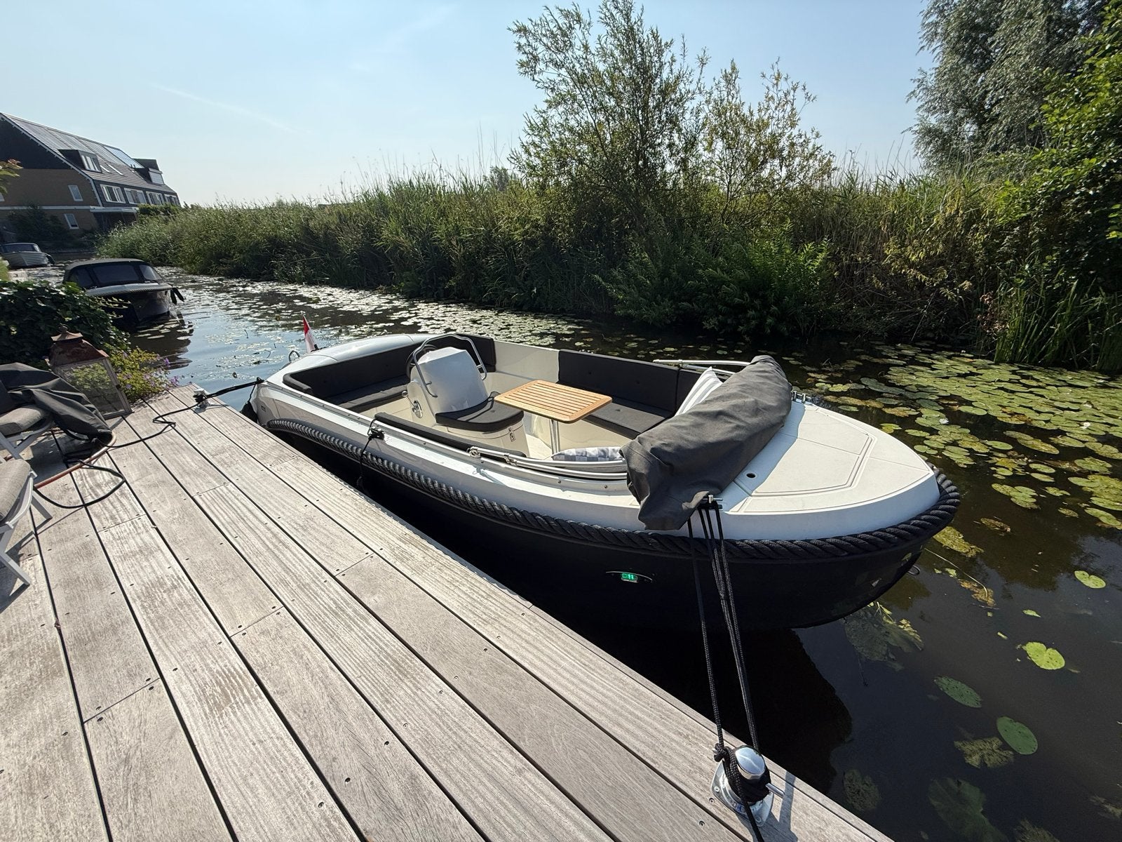 Koopje!!: Oud Huijzer 568 + 60PK, Buitenboordmotor, 1.00 - 1.50 meter, Tender, Polyester