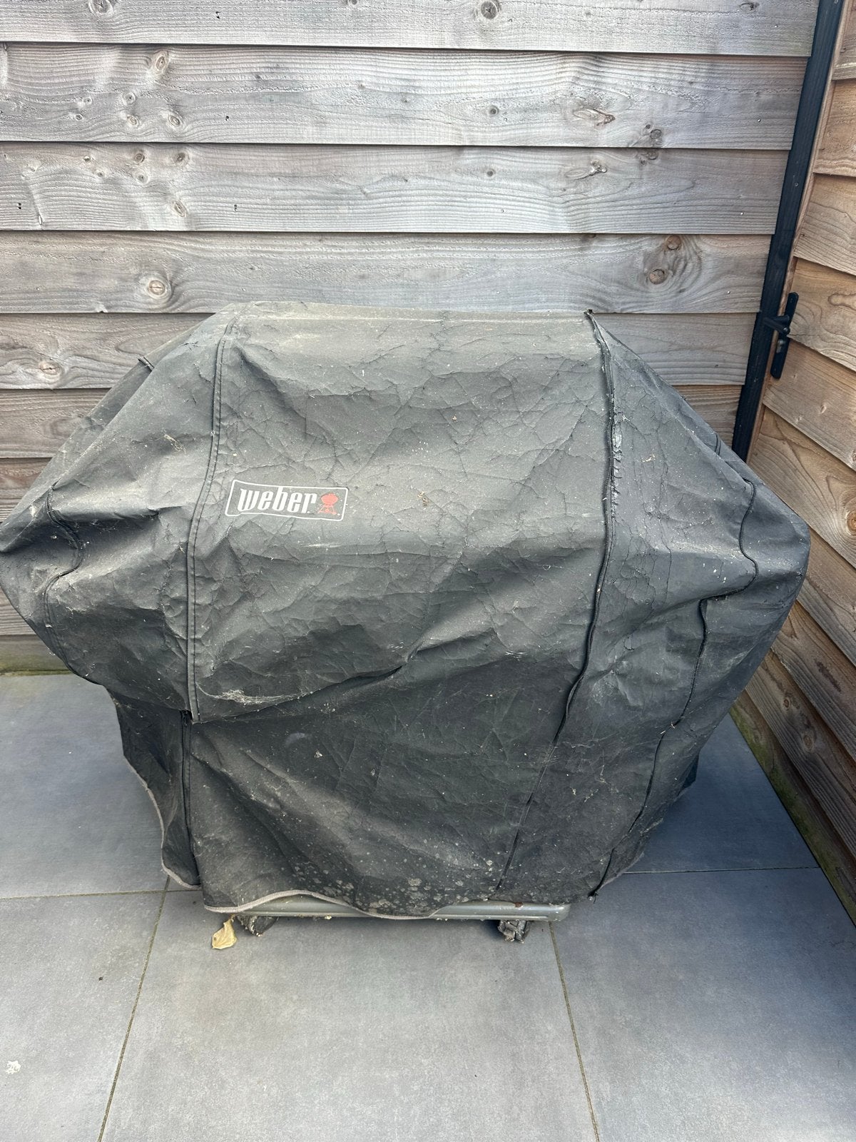 Weber Spirit Gasbarbecue met hoes, Tuin en Terras, Ophalen, Gebruikt