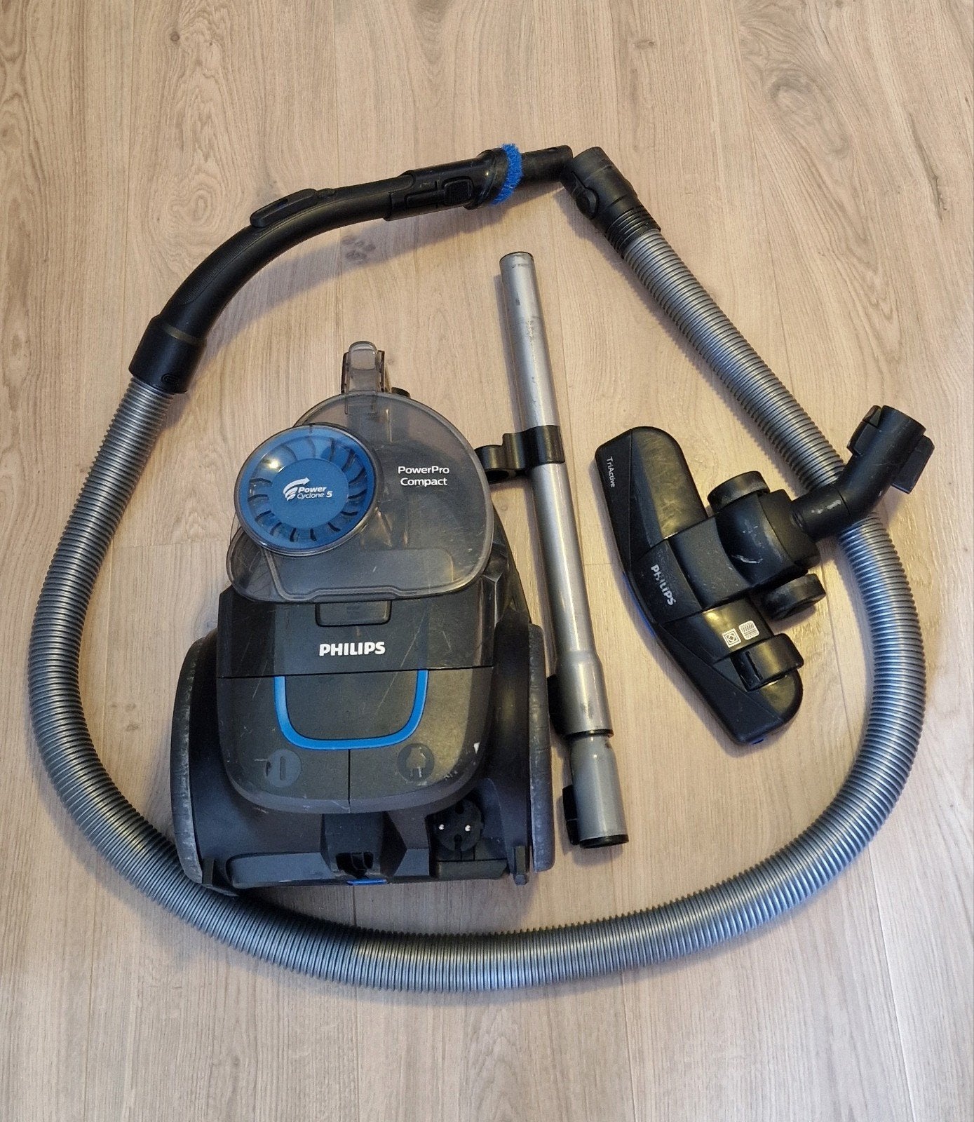 Philips PowerPro Compact FC9332/09, Ophalen, Inclusief accessoires, Gebruikt, Philips