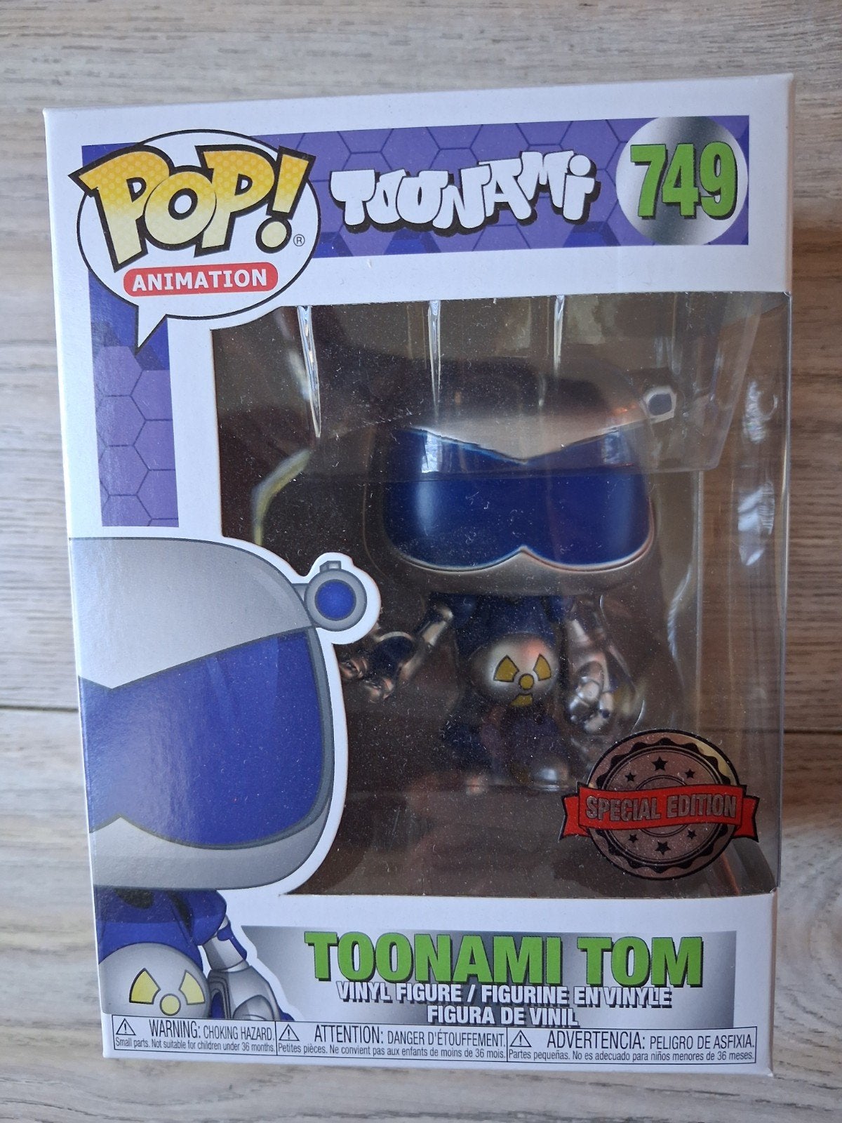 Funko Pop! Animation Toonami Tom #749 Special Edition, Ophalen of Verzenden, Nieuw