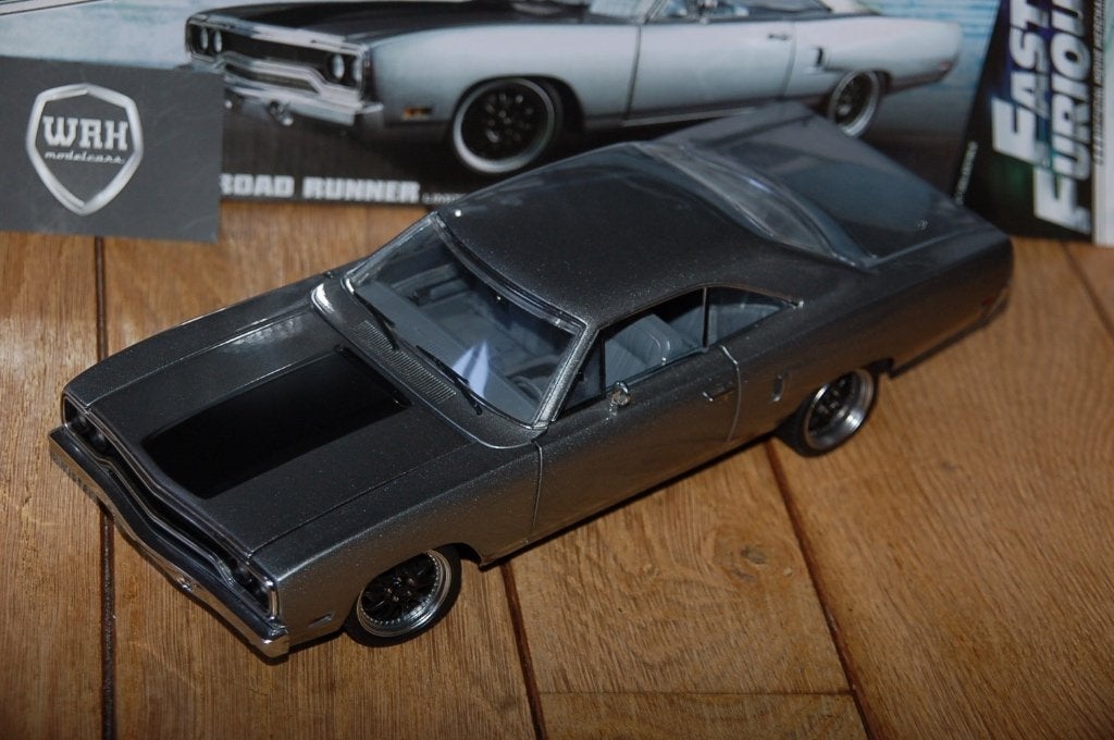 1:18 PLYMOUTH ROAD RUNNER Fast Furious GMP WRH, Verzenden, Zo goed als nieuw, Auto, Overige merken