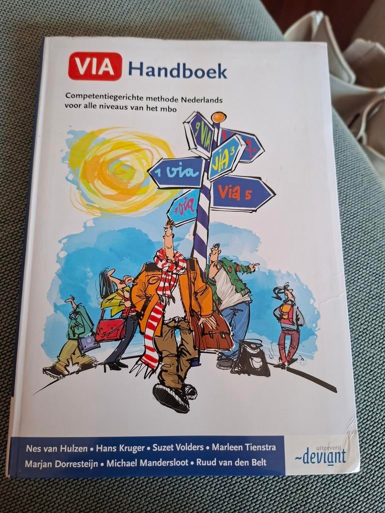 VIA Handboek Nederlands MBO, Boeken, Ophalen of Verzenden, Zo goed als nieuw, Nederlands