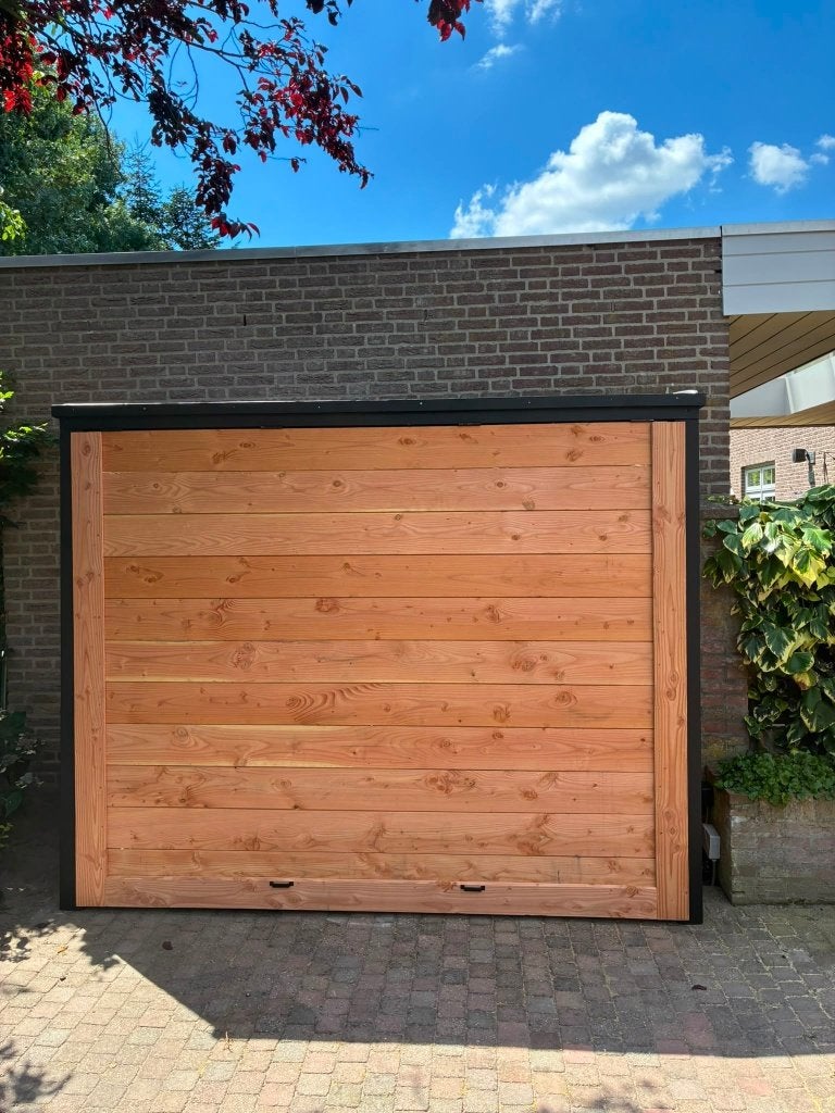 douglas ombouw met luifel en buitenkeuken, Ophalen of Verzenden, Nieuw, Houtskool