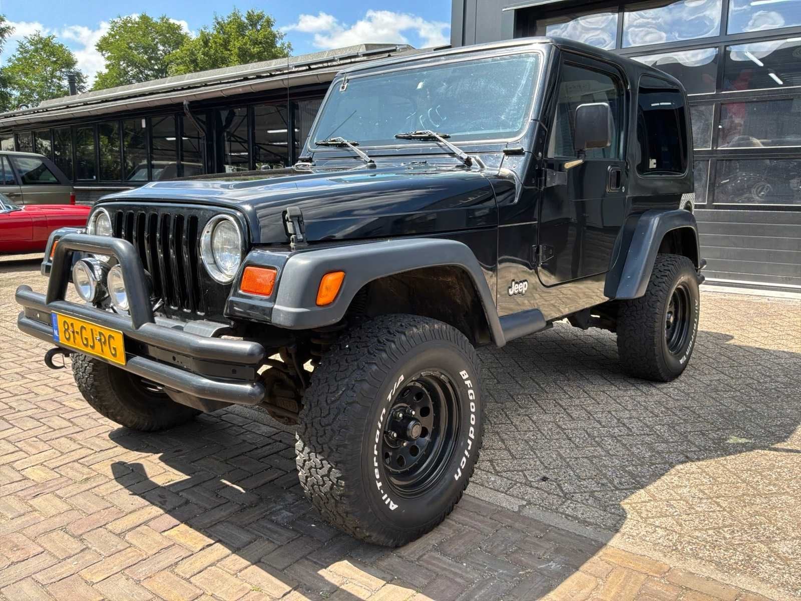 1998 Jeep Wrangler 4.0i Hardtop Personenauto, Auto's, Euro 2, 450 kg, Gebruikt, Handgeschakeld