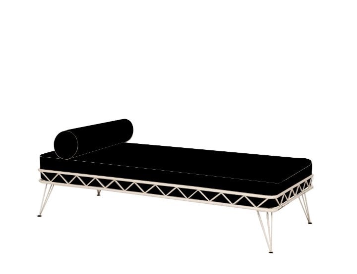 Fantastisch vintage Wim Rietveld design daybed bank Arielle, Ophalen, Gebruikt, Eenpersoons, 75 tot 100 cm