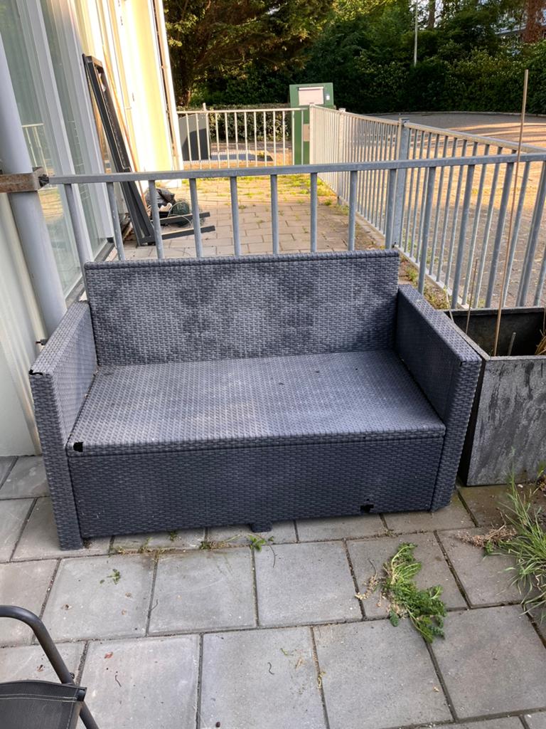 Tuinbank, Tuin en Terras, Ophalen, Gebruikt